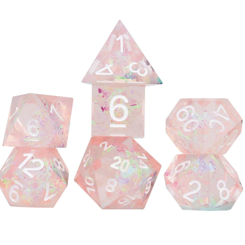 Sirius Dice – Dice Set - Sharp Pink Fairy
