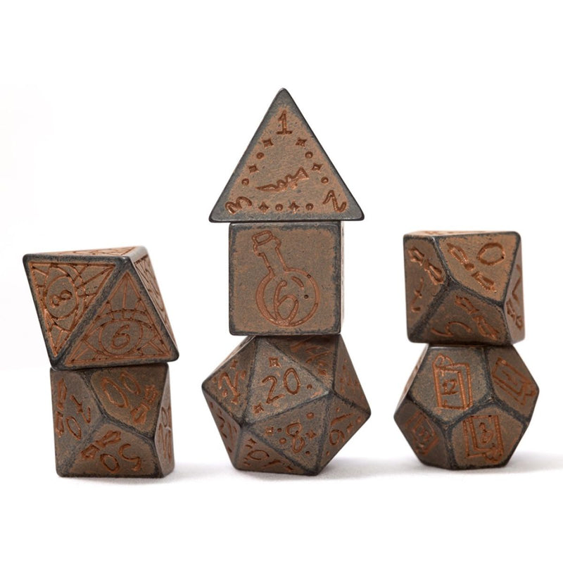 Sirius Dice – Dice Set - Illusory Stone: Granite