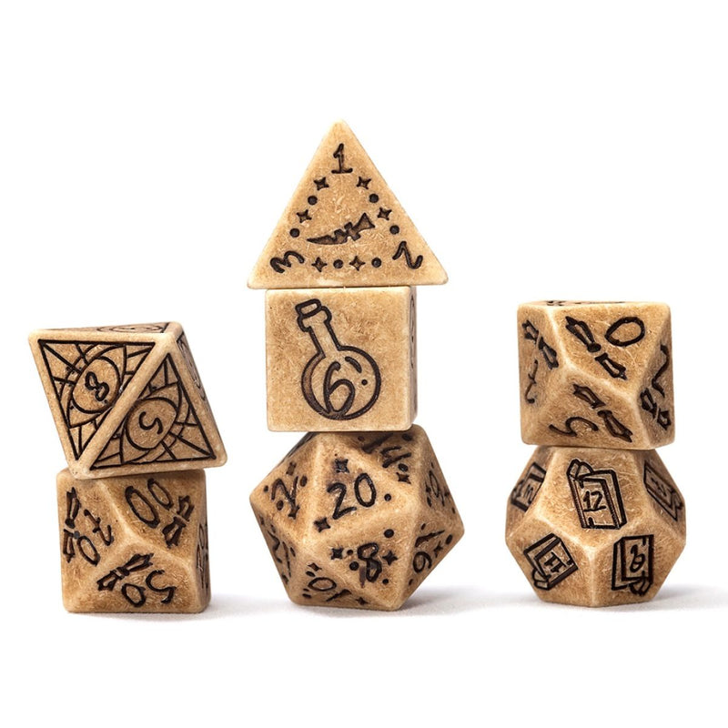 Sirius Dice – Dice Set - Illusory Stone: Sandstone