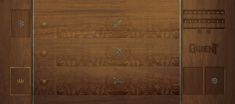 The Witcher - Gwent Original Wood 1-Player Playmat