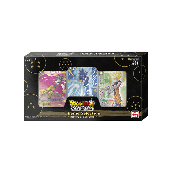 Dragon Ball Super Card Game Theme Selection History of Son Goku