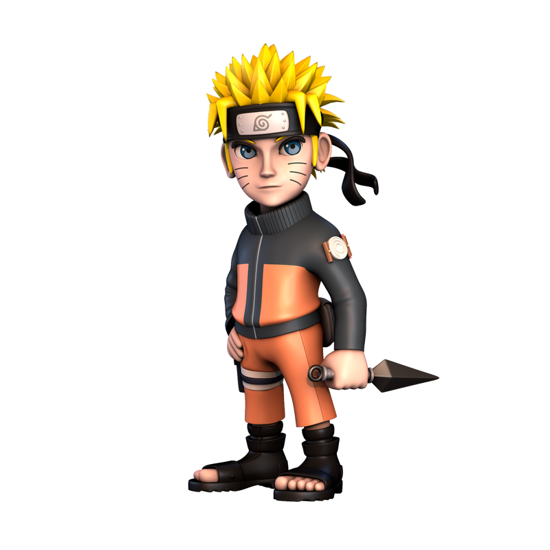 Naruto Shippuden - Naruto Uzumaki (v2) Minix Vinyl Figure