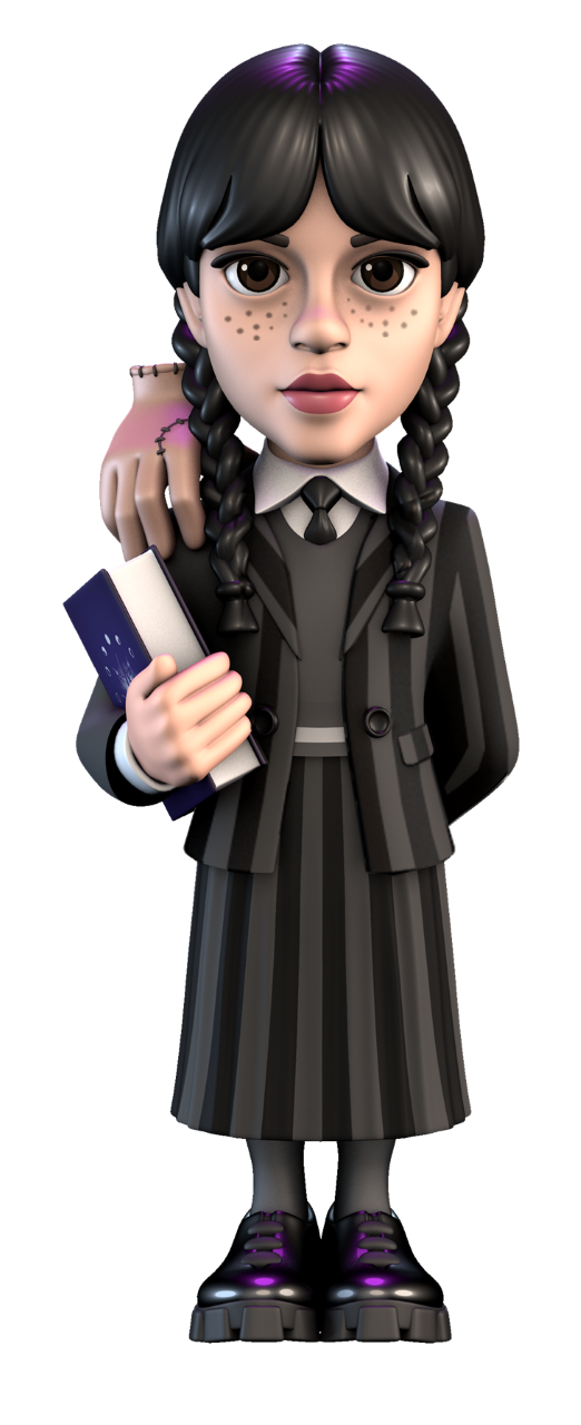 Wednesday - Wednesday Addams with Thing Minix Vinyl Figure