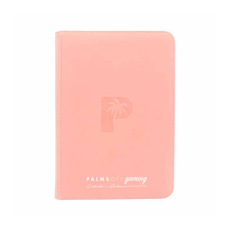 Palms Off: Collector’s Series - Top Loader Zip Binder – Pink