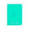 Palms Off: Collector’s Series - Top Loader Zip Binder – Turquoise