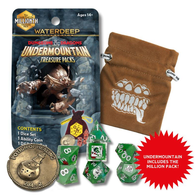 Dungeons & Dragons Undermountain Treasure Packs