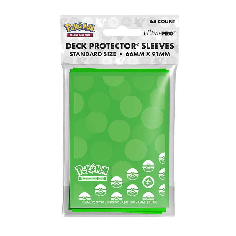 Pokemon TCG: Deck Protector Sleeves: Energy: Grass (65ct)