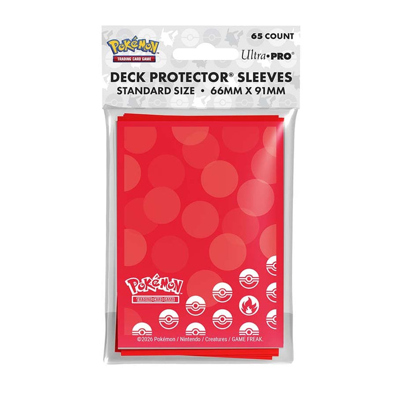 Pokemon TCG: Deck Protector Sleeves: Energy: Fire (65ct)