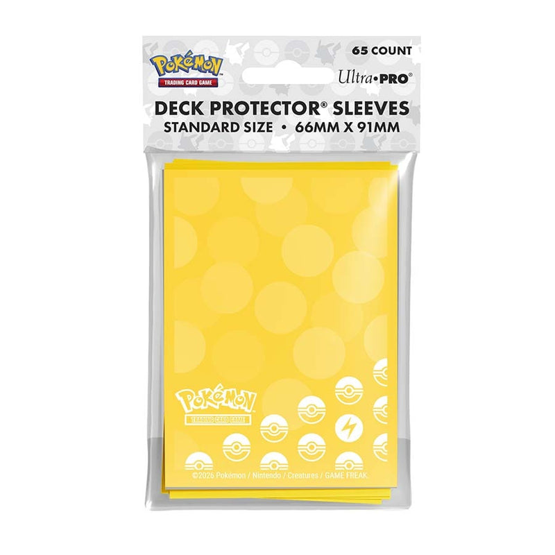 Pokemon TCG: Deck Protector Sleeves: Energy: Lightning (65ct)