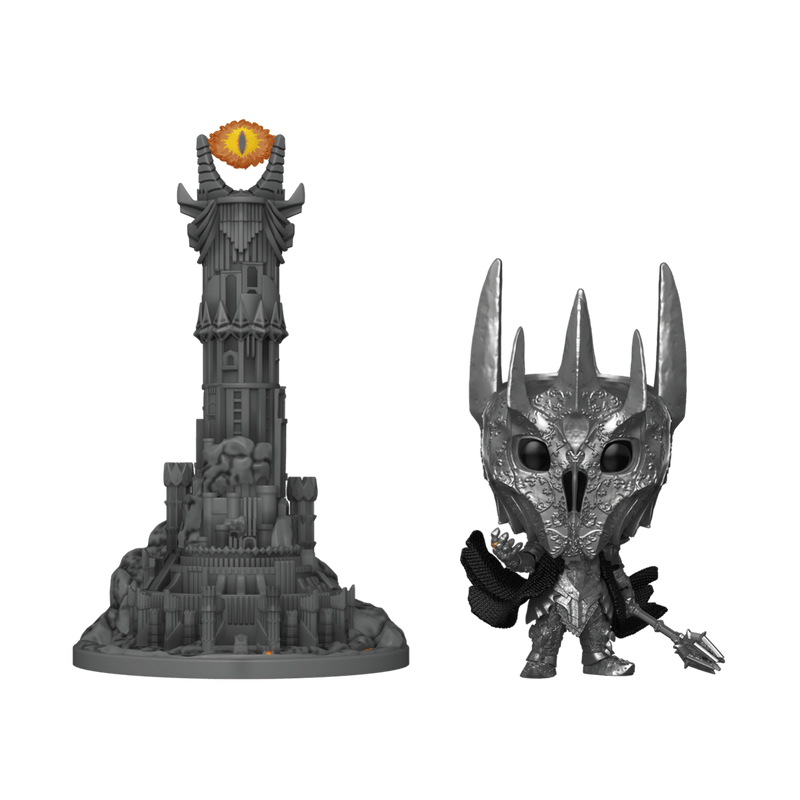 The Lord of the Rings - Sauron with the Tower of Barad-Dur Pop! Town