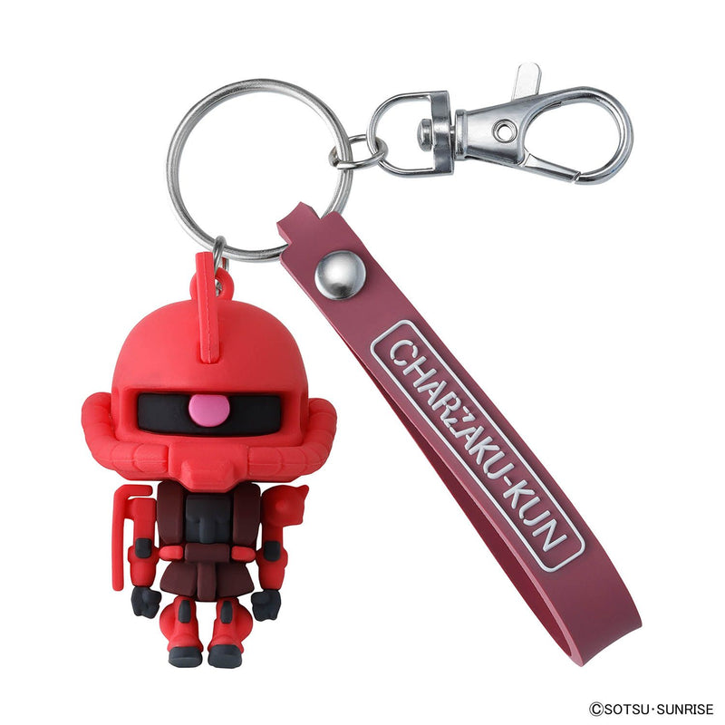Gundam - Charzaku-Kun 3D Rubber Mascot Keychain
