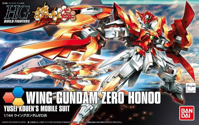 1/144 HGBF Wing Gundam Zero Honoo Model Kit