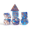Sirius Dice - D&D Adventure Dice - Wizard - Blue