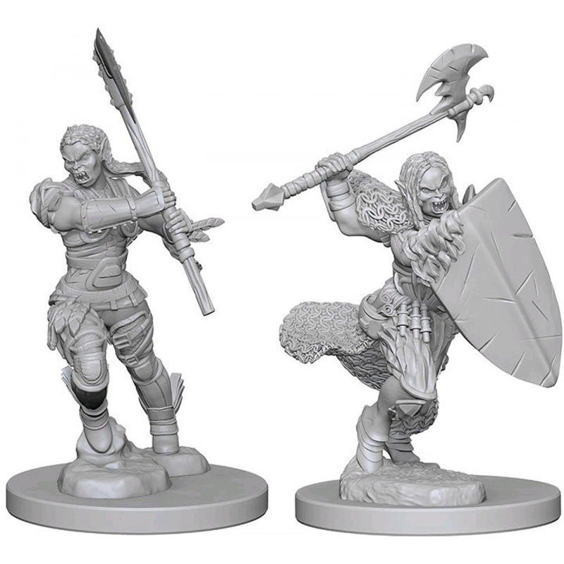 Pathfinder Deep Cuts: Half Orc Female Barbarian