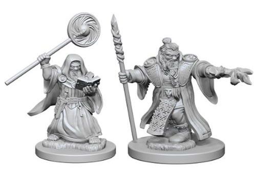 Dungeons and Dragons Nolzur's Marvelous Miniatures Dwarf Male Wizard