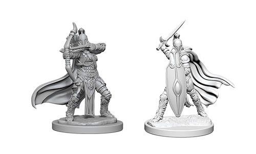 Pathfinder - Deep Cuts Unpainted Miniatures: Female Knights / Gray Maidens