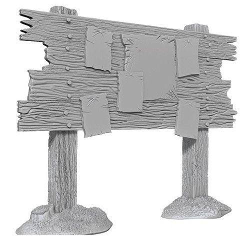 WizKids Deep Cuts Unpainted Miniatures Bounty Board