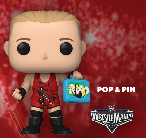 WWE - Rob Van Dam Wrestlemania MITB (US Exclusive) Pop! Vinyl Figure & Pin