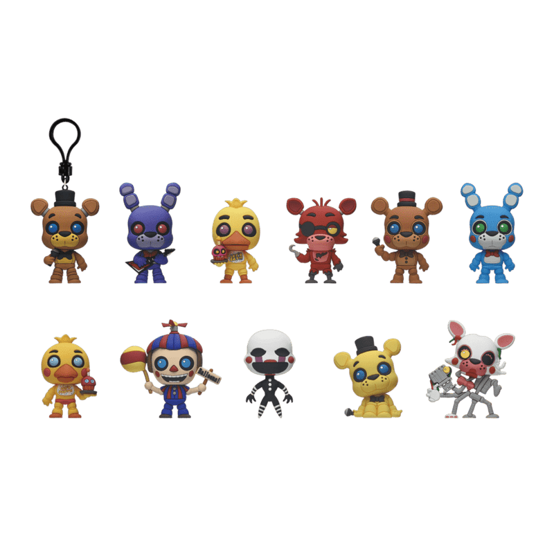 Five Nights at Freddy's - 3D Foam Bag Clip Blind Bag Series 1 (Single)