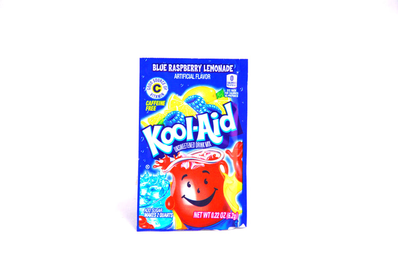 Kool Aid Blue Raspberry Lemonade Drink Mix Powder 3.6g