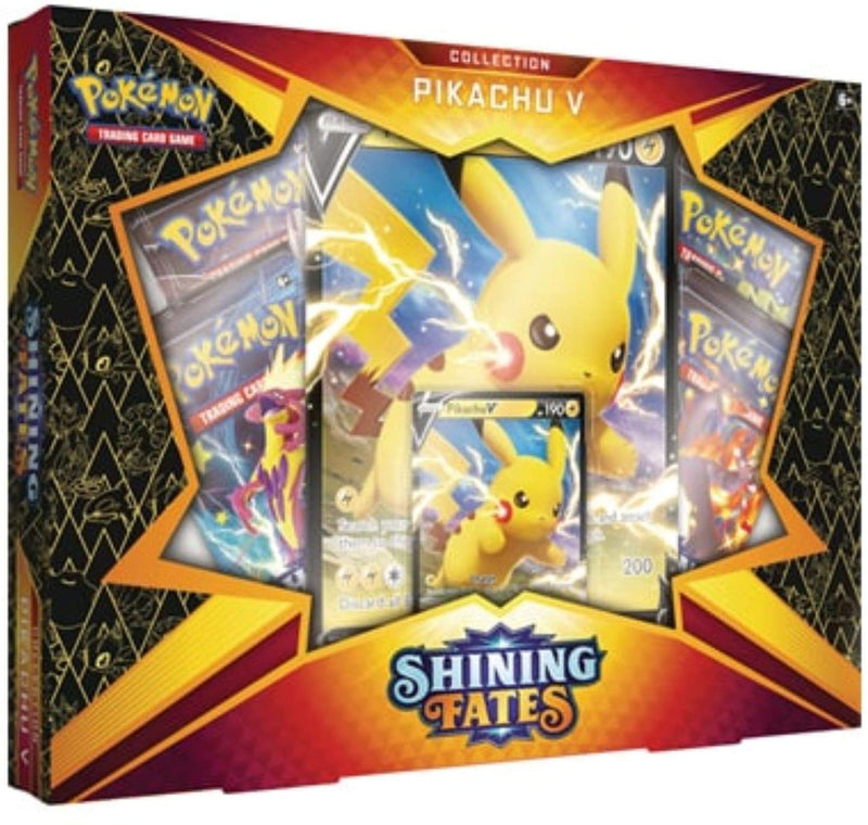 Pokemon TCG: Shining Fates Collection Pikachu V Box