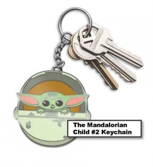 The Mandalorian - The Child Cradle Keychain