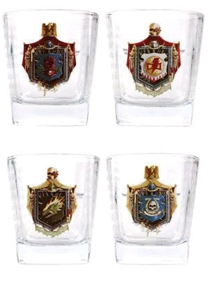 Warhammer 40,000 - Chapter Glass Tumblers Set of 4