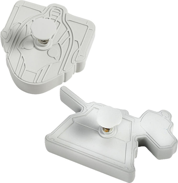 Doctor Who - K-9 & Cyberman Cookie Cutters