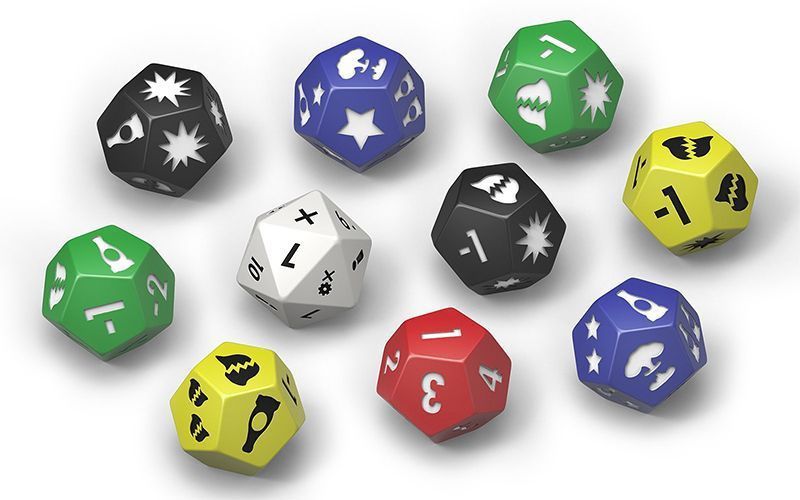 Fallout Wasteland Warfare Dice Set