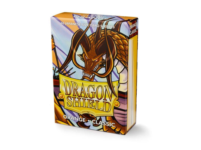 Sleeves - Dragon Shield Japanese - Box 60 - Classic Orange