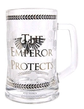 Warhammer 40,000 - Emperor Glass Tankard