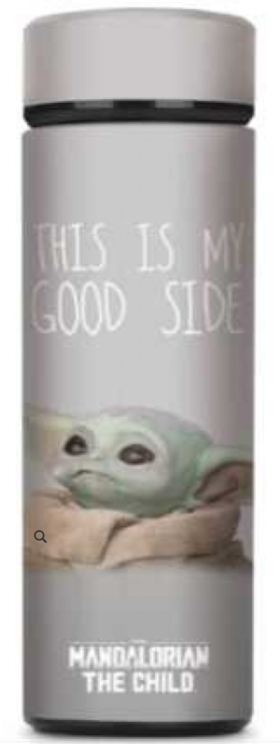 The Mandalorian - My Good Side Metal Drink Bottle