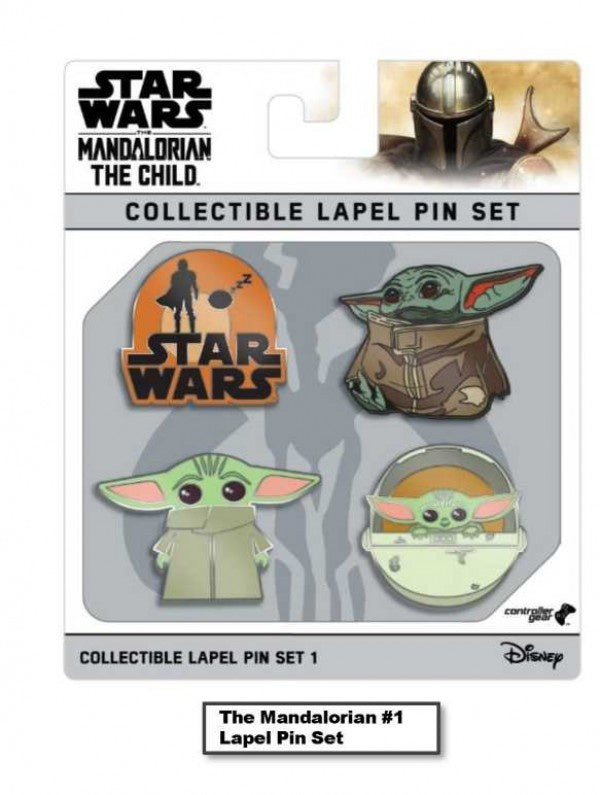 The Mandalorian - #1 Lapel Pin Set