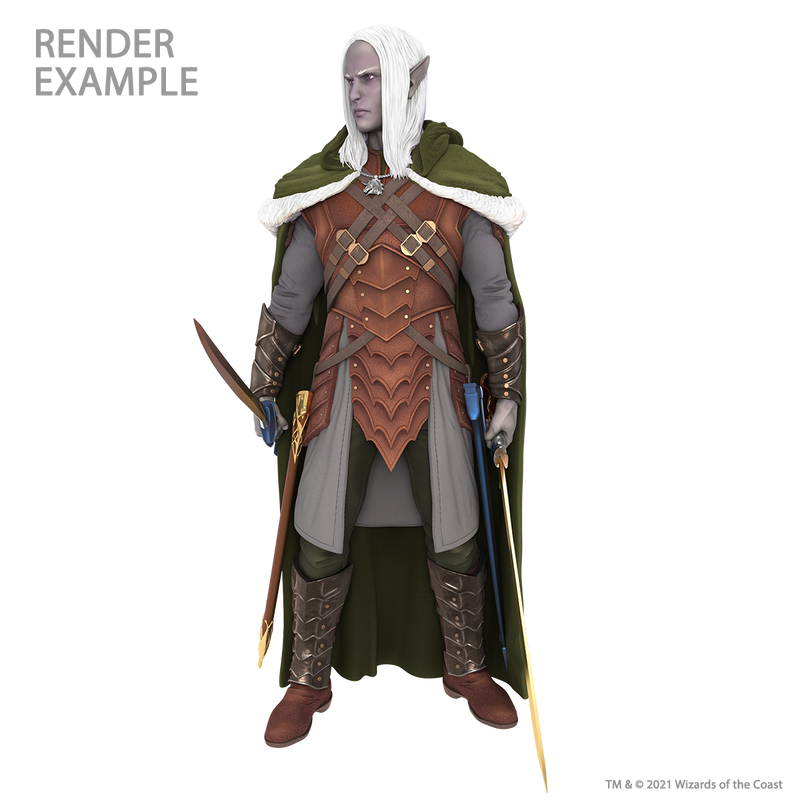 Magic the Gathering Drizzt DoUrden Full-Size Foam Figure