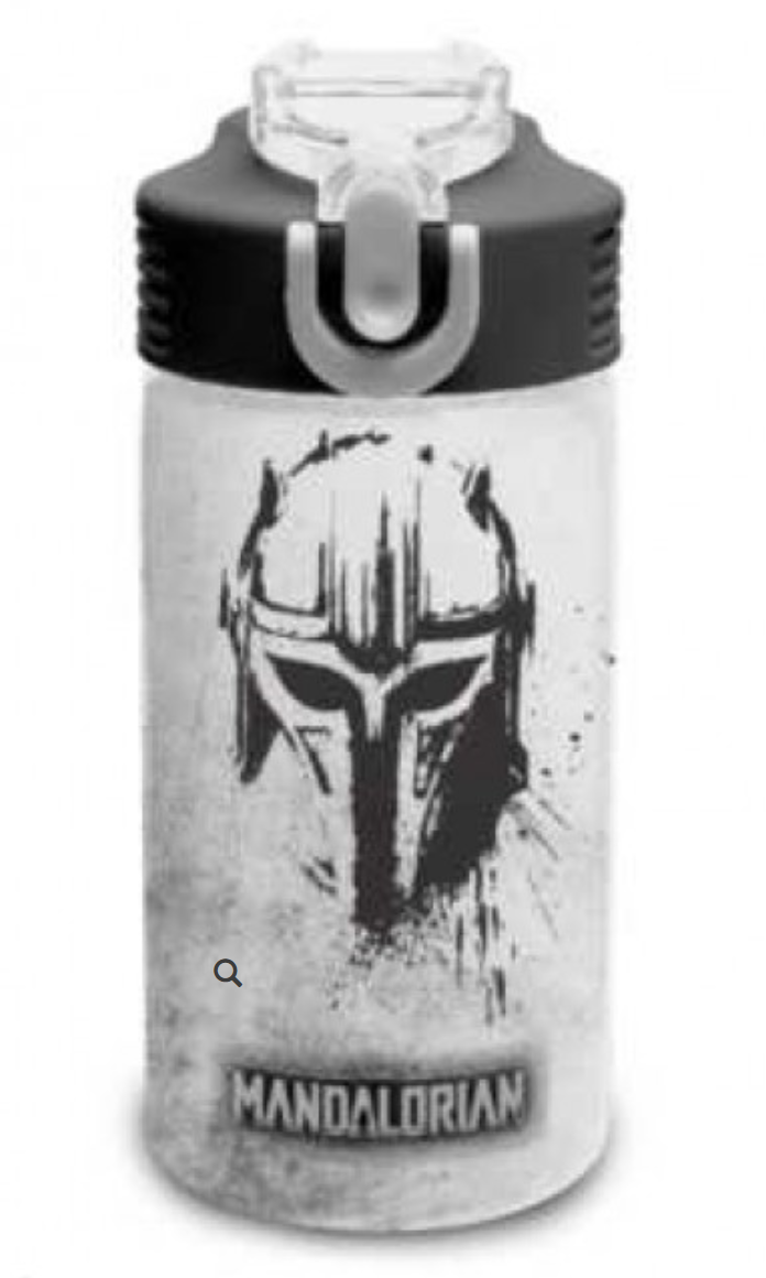 The Mandalorian - Helmet Etch Drink Bottle