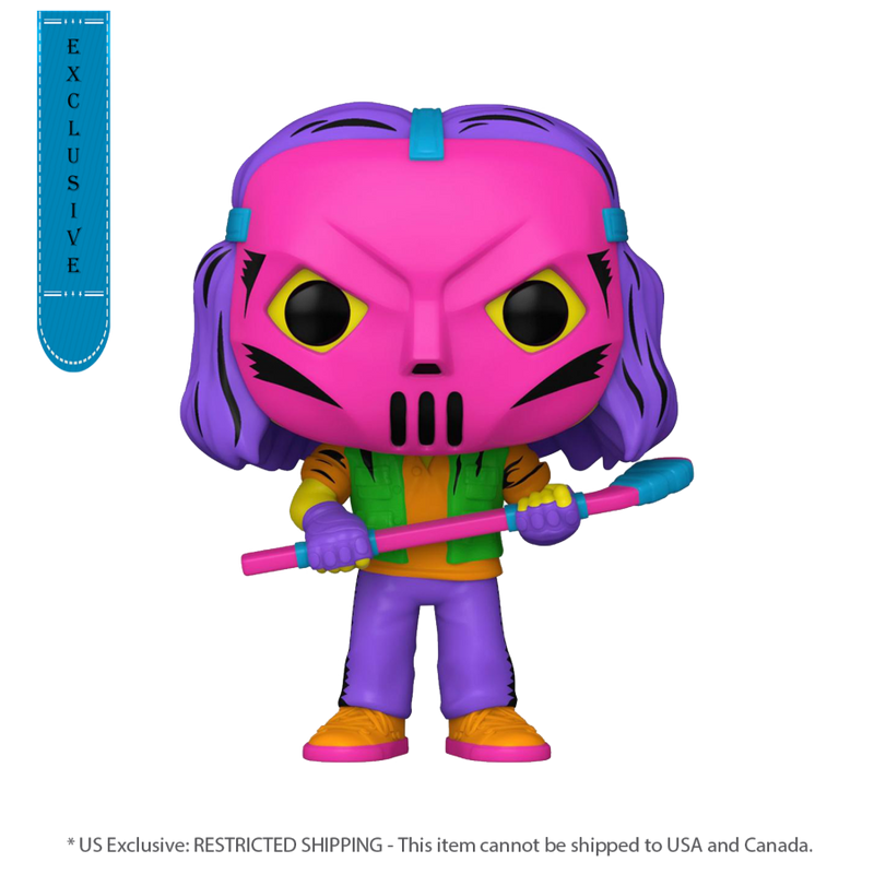 Teenage Mutant Ninja Turtles (Comic) - Casey Jones (US Exclusive) Blacklight Pop! Vinyl Figure