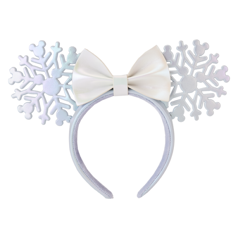 Disney - Minnie Mouse Snowflake Iridescent Ear Headband