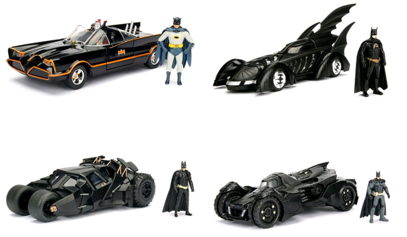 Batman - Batmobile 1:24 Scale Hollywood Ride Assortment