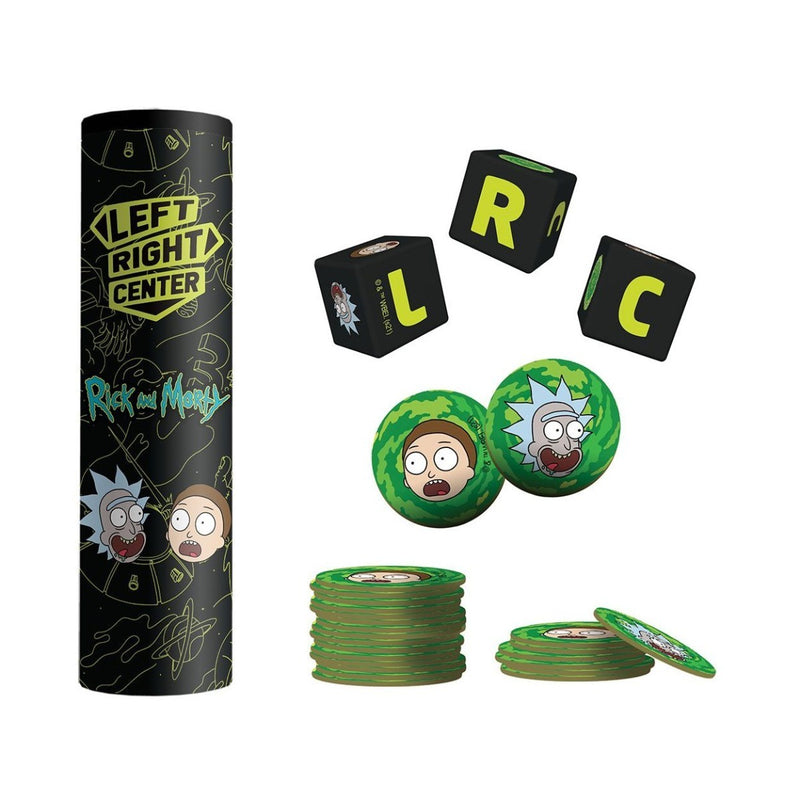 Rick and Morty Left Right Center
