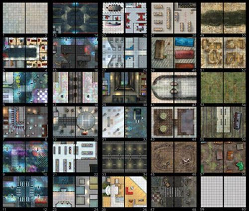 Big Book Of Cyberpunk Battle Mats