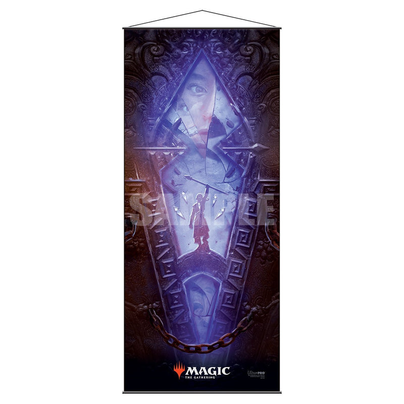 Magic the Gathering Kaldheim Wall Scroll featuring Niko Defies Destiny