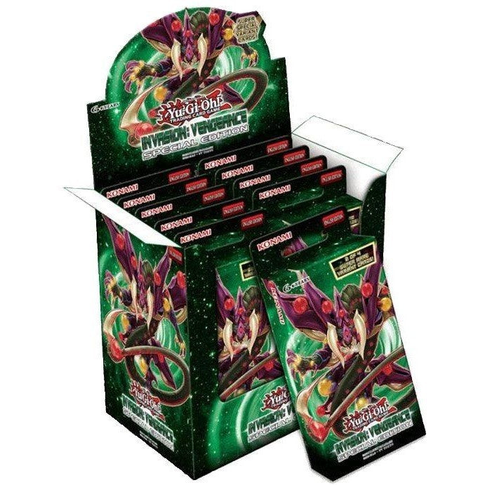 Yugioh - Invasion Vengeance Special Edition Display