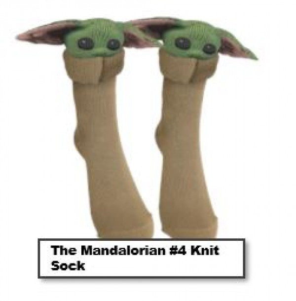 The Mandalorian - The Child Face Knit Socks