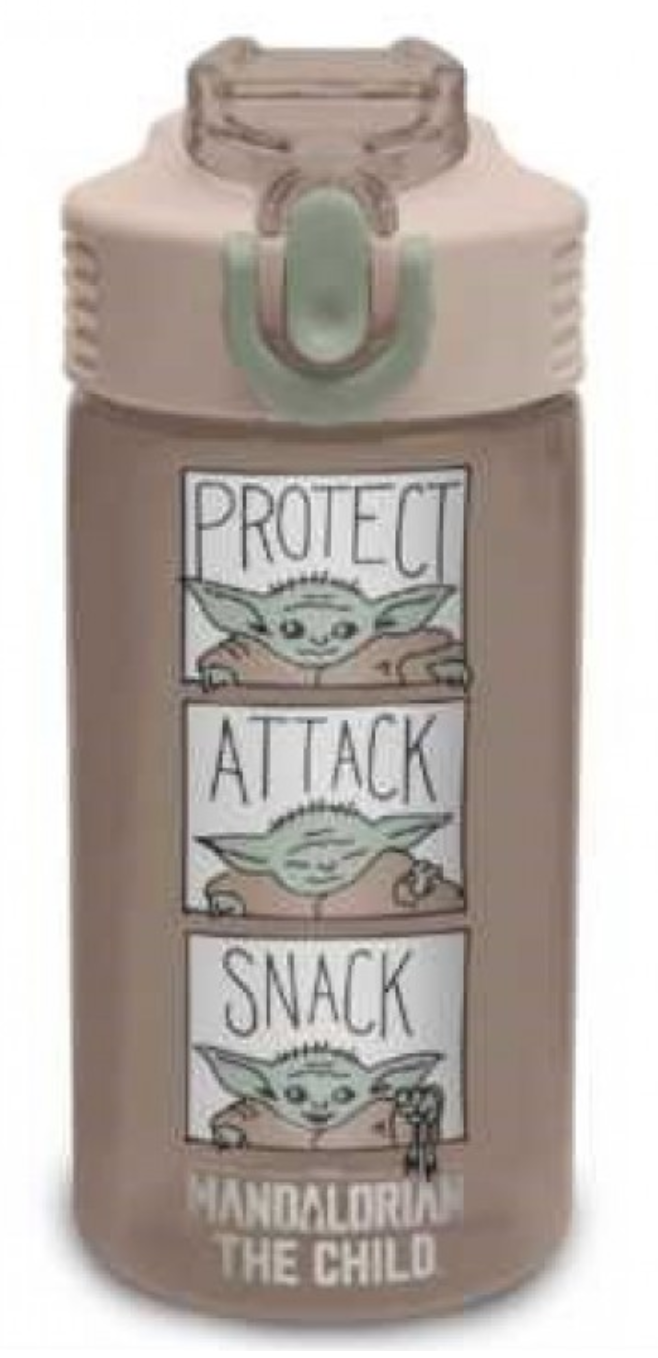 The Mandalorian - Protect Attack Snack Drink Bottle