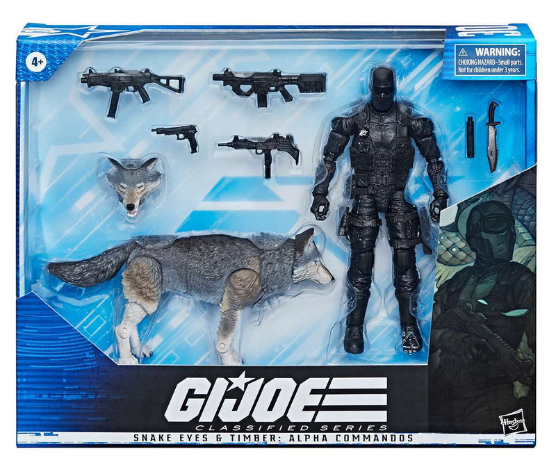 G.I. Joe - Classified Series: Snake Eyes and Timber Figures